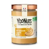 YOONUTS Purée 100% de sésame toasté tahin sans sel ni sucres ajoutés bio