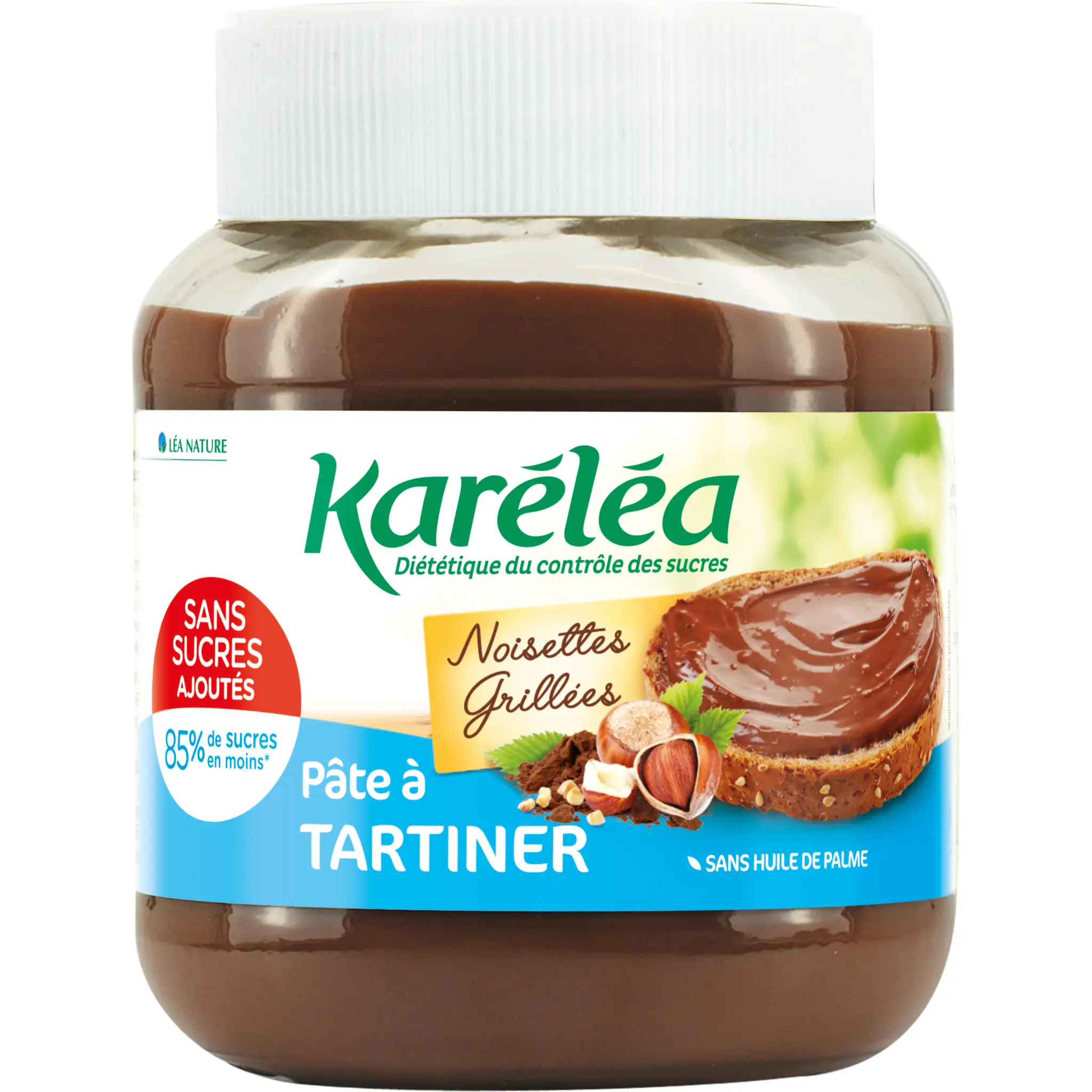 KARELEA Pâte à tartiner noisettes grillées sans sucres ajoutés