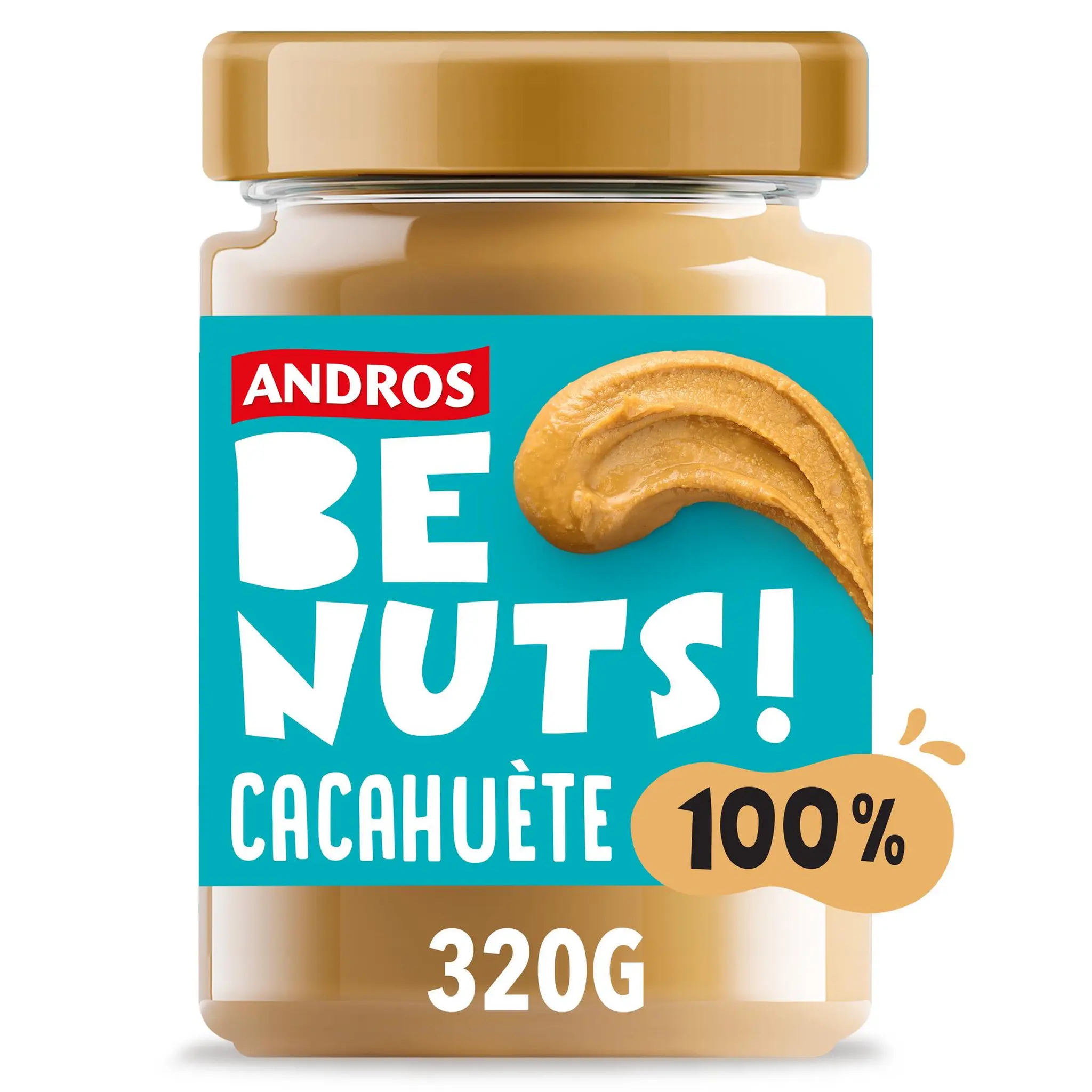 ANDROS BE NUTS! Pâte à tartiner à la cacahuète