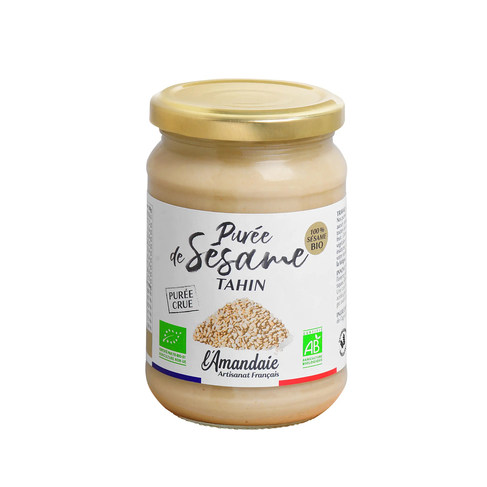L'AMANDAIE Purée de sésame tahin bio