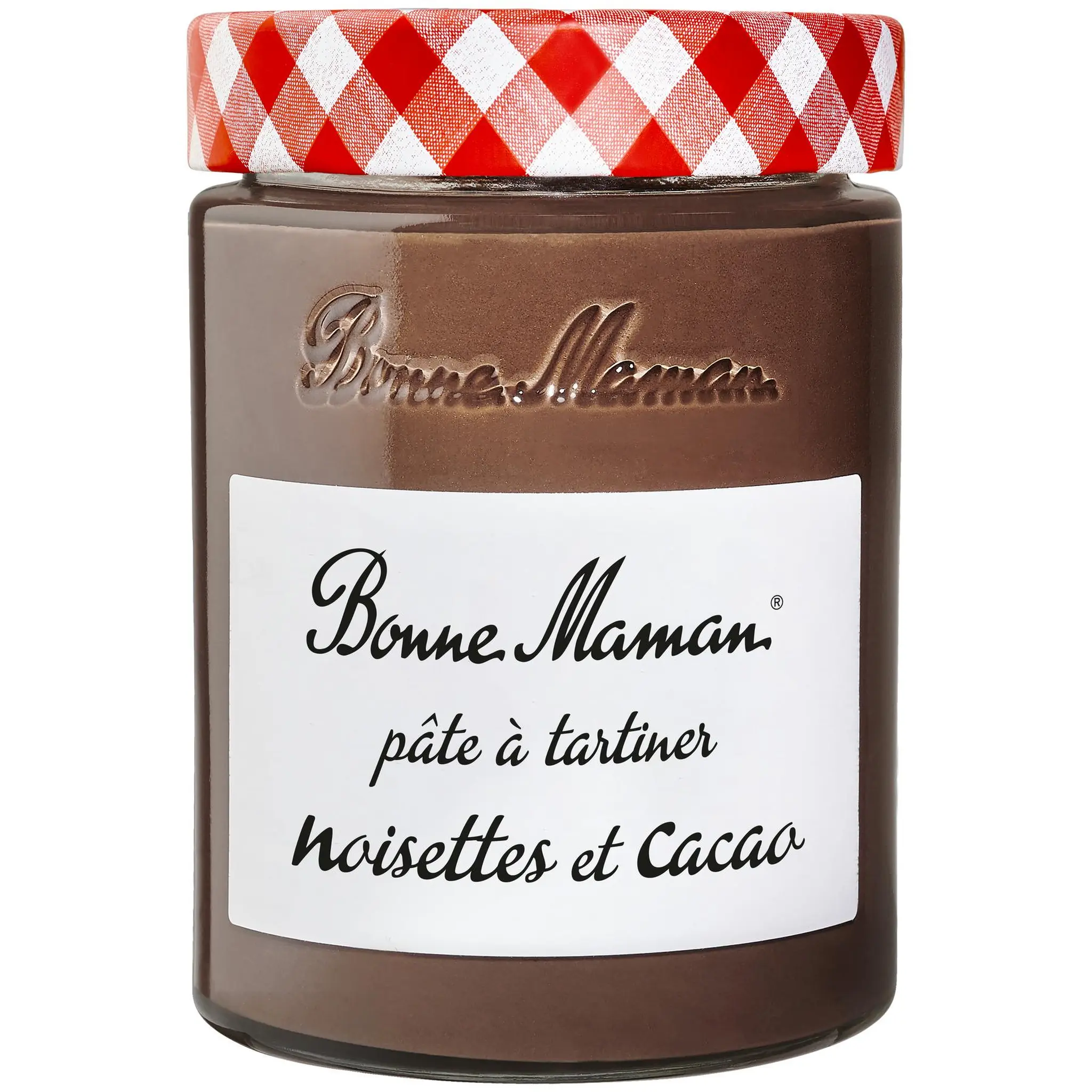 BONNE MAMAN Pâte à tartiner noisettes et cacao sans huile de palme