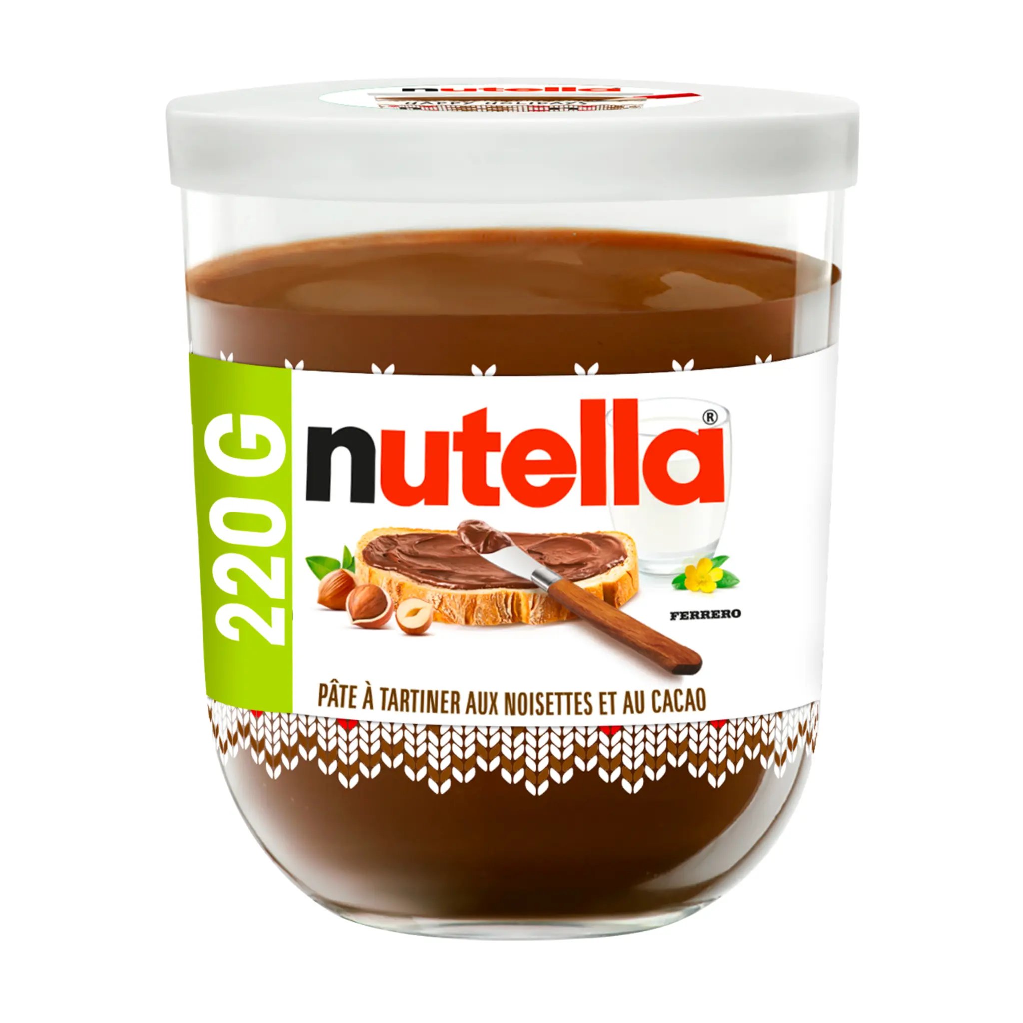 NUTELLA Pâte à tartiner aux noisettes et cacao
