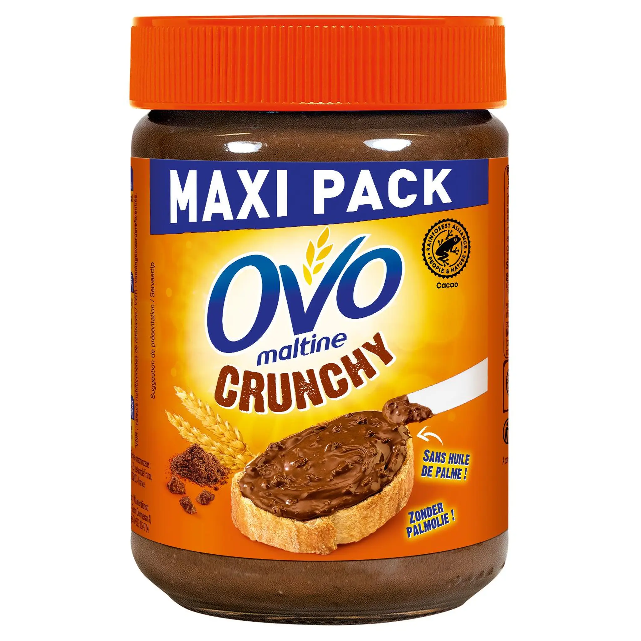 OVOMALTINE Pâte à tartiner crunchy