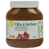 POUCE Pâte à tartiner cacao et noisettes