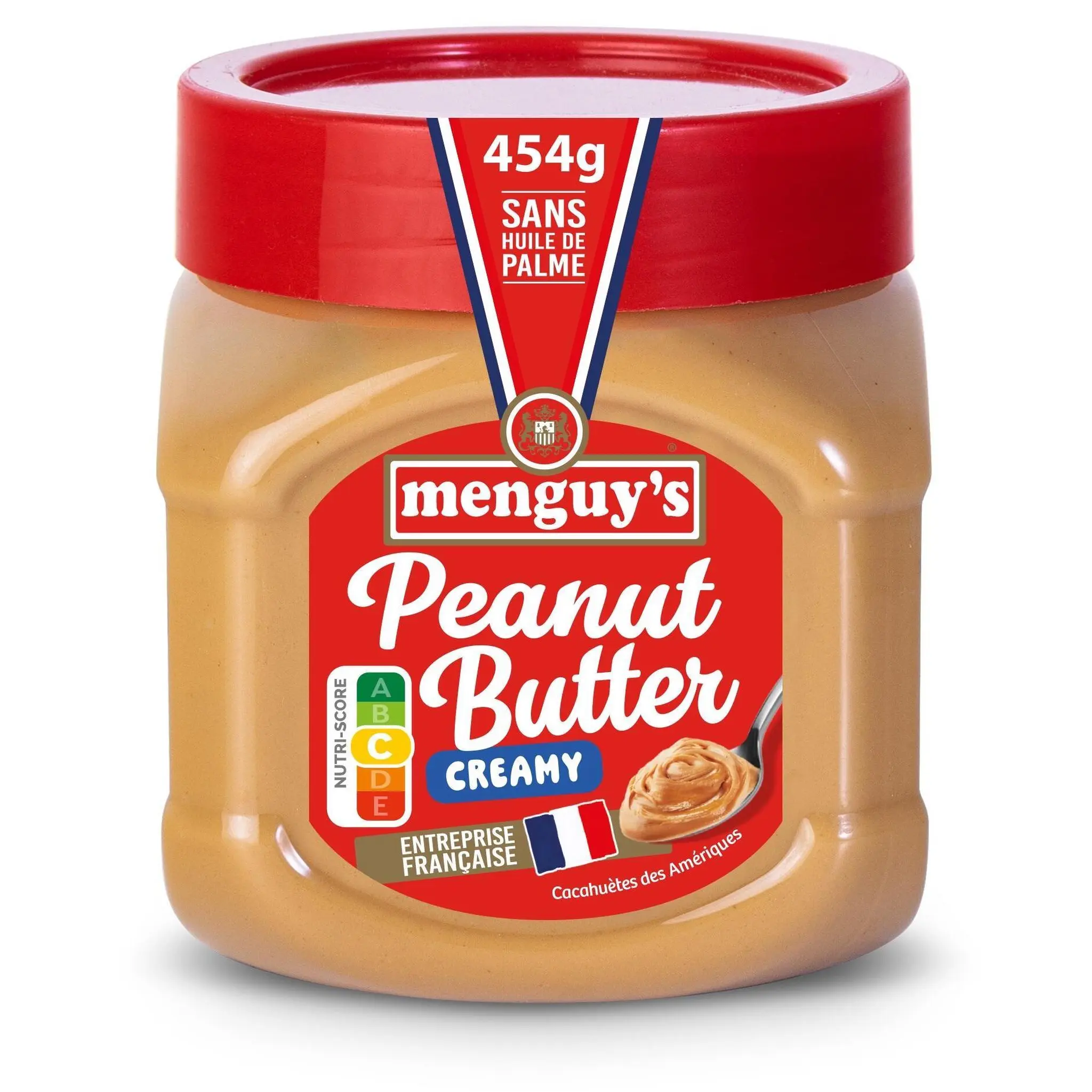 MENGUY'S Beurre de cacahuètes creamy sans huile de palme