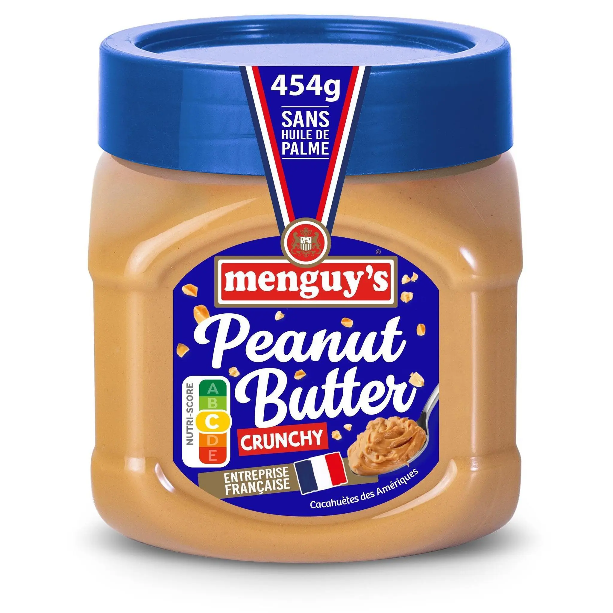 MENGUY'S Beurre de cacahuètes crunchy sans huile palme
