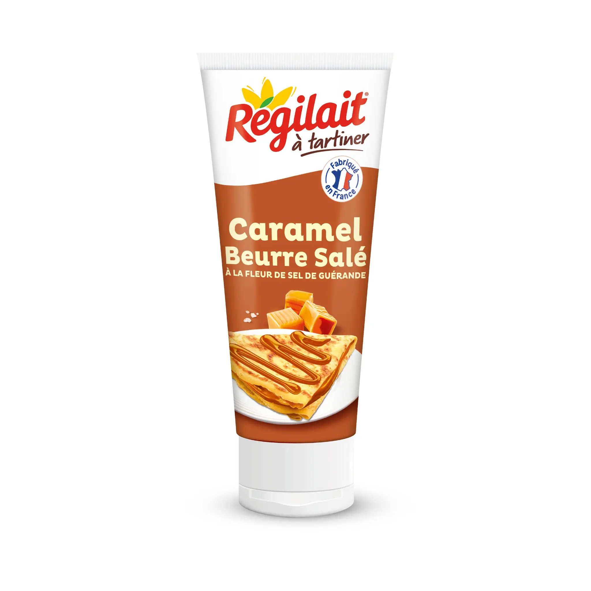 REGILAIT Caramel beurre salé à la fleur de sel de Guérande à tartiner