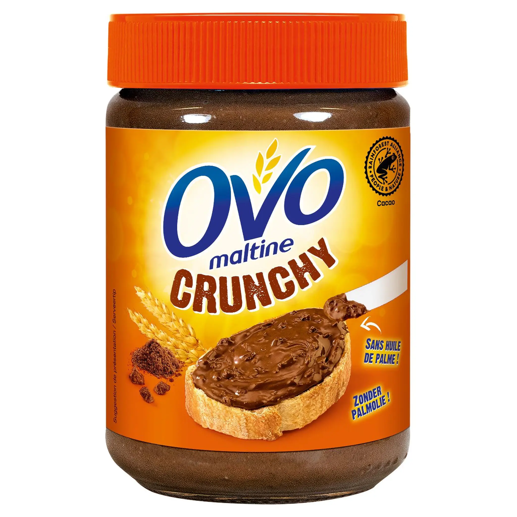 OVOMALTINE Pâte à tartiner crunchy