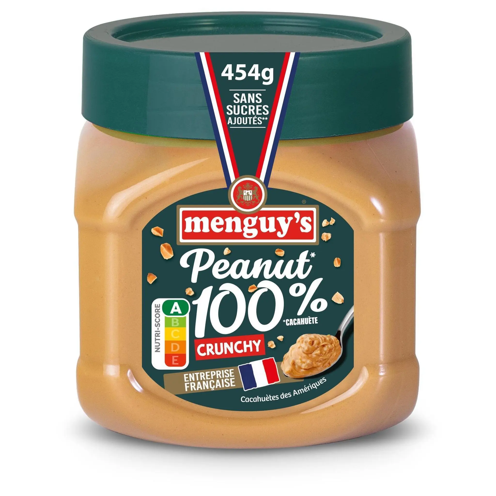 MENGUY'S Pâte à tartiner cacahuètes crunchy