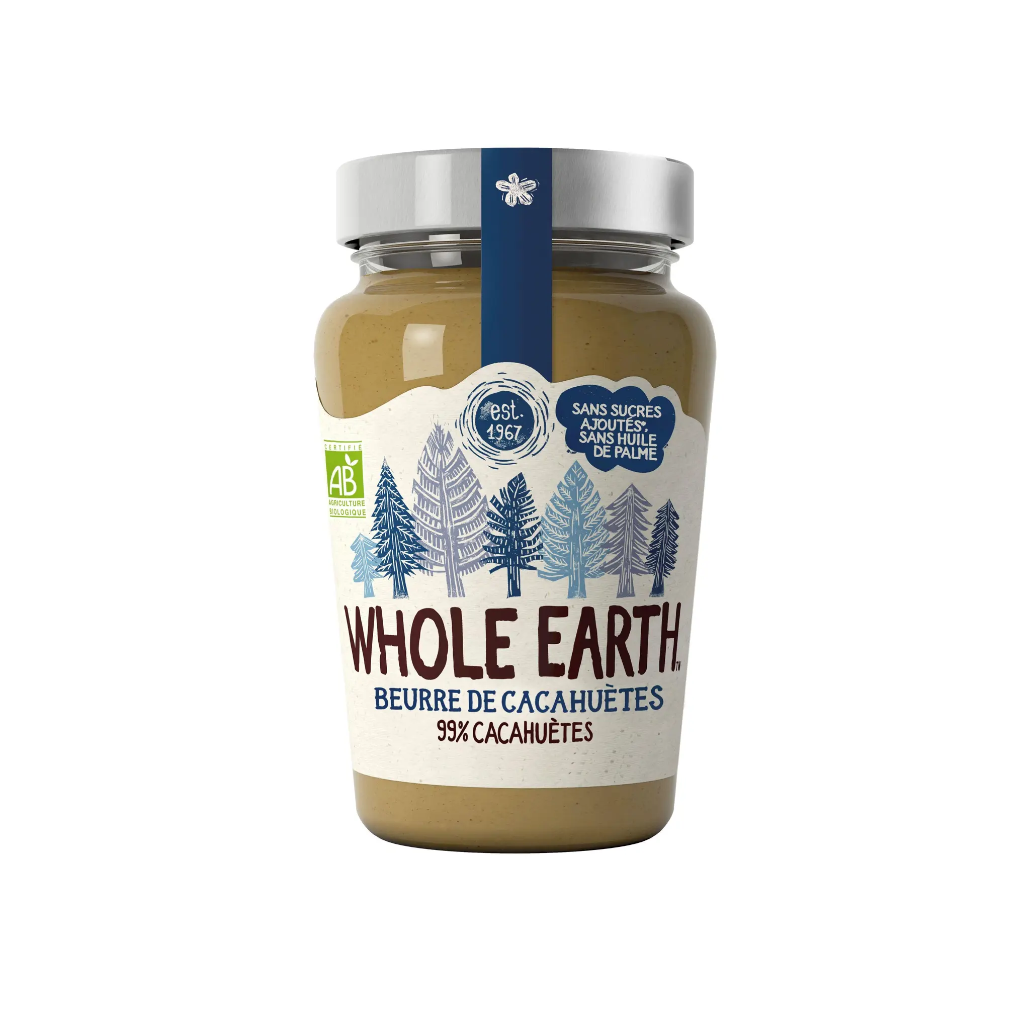 WHOLE EARTH Beurre de cacahuètes bio
