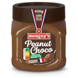 MENGUY'S Beurre de cacahuètes au chocolat et aux noisettes sans huile de palme