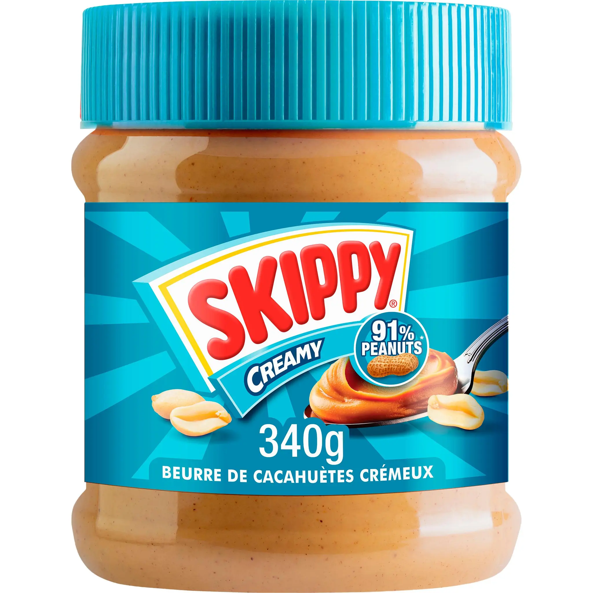 SKIPPY Beurre de cacahuètes crémeux