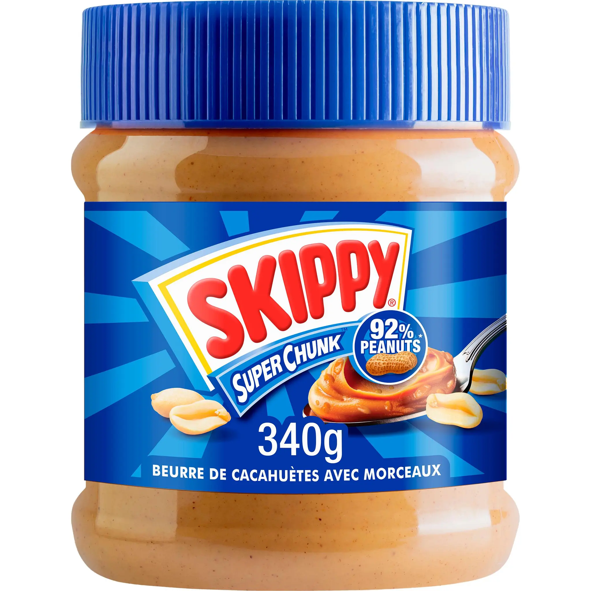 SKIPPY Beurre de cacahuète extra crunchy