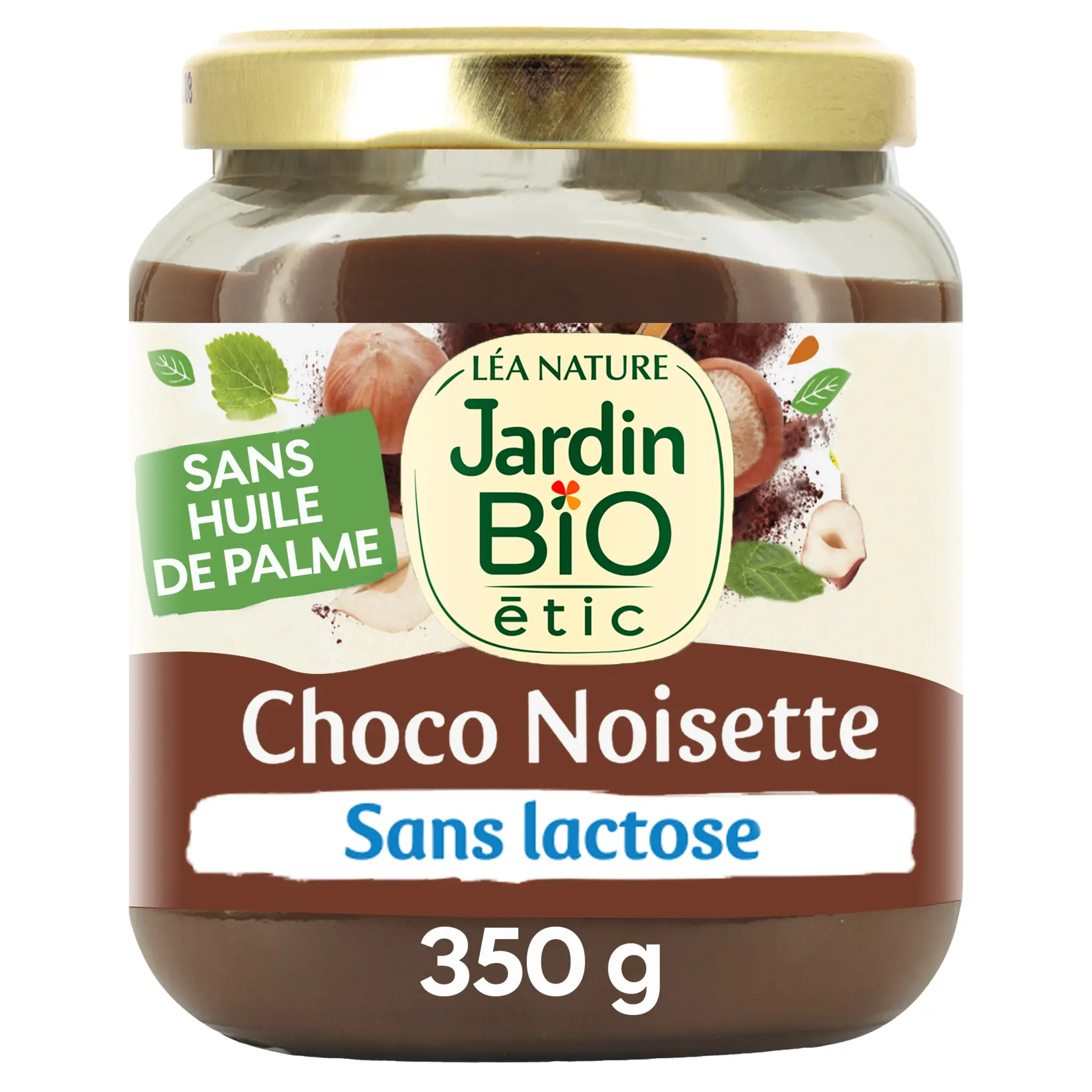 JARDIN BIO ETIC Pâte à tartiner choco noisette sans lactose et sans gluten