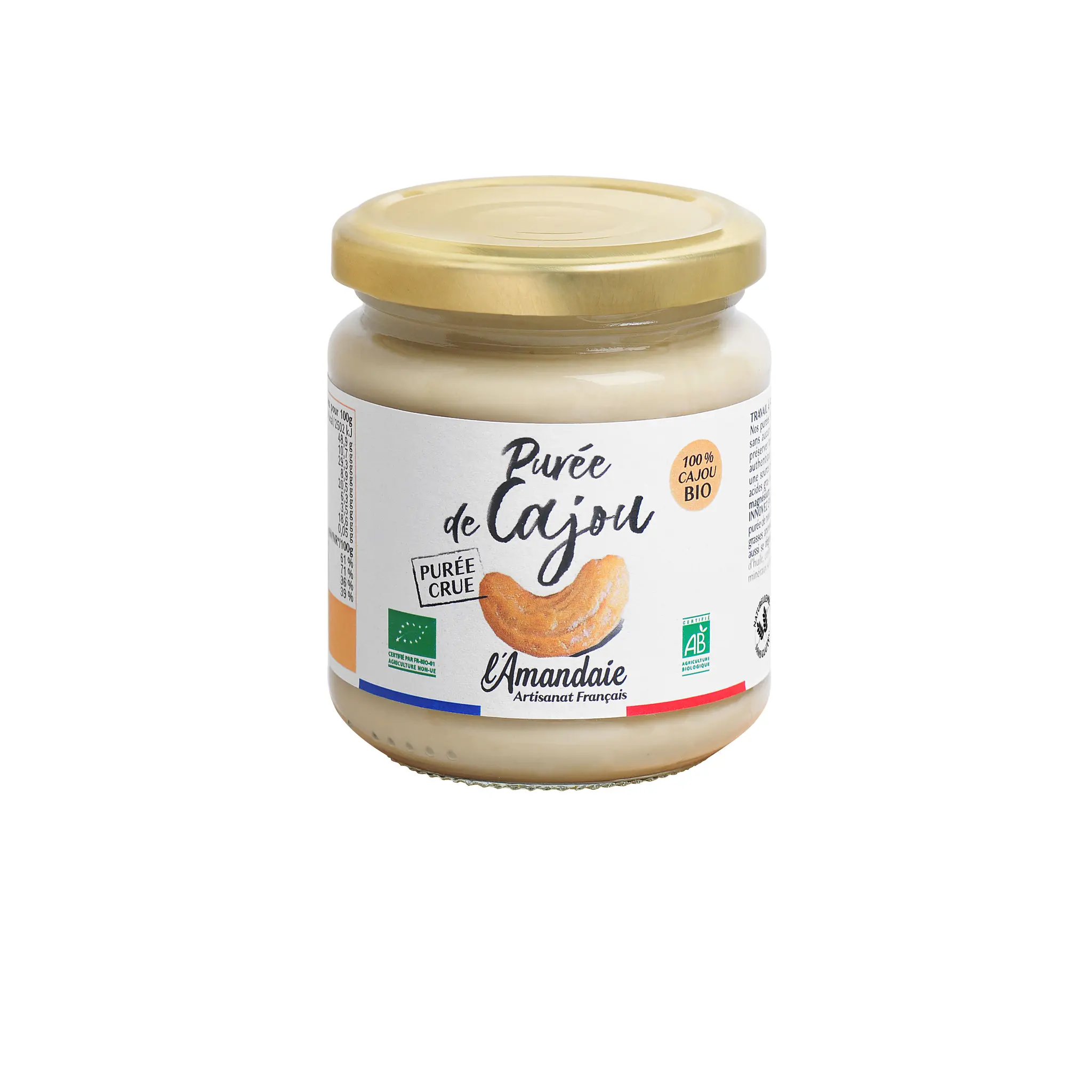 L'AMANDAIE Purée de noix de cajou bio