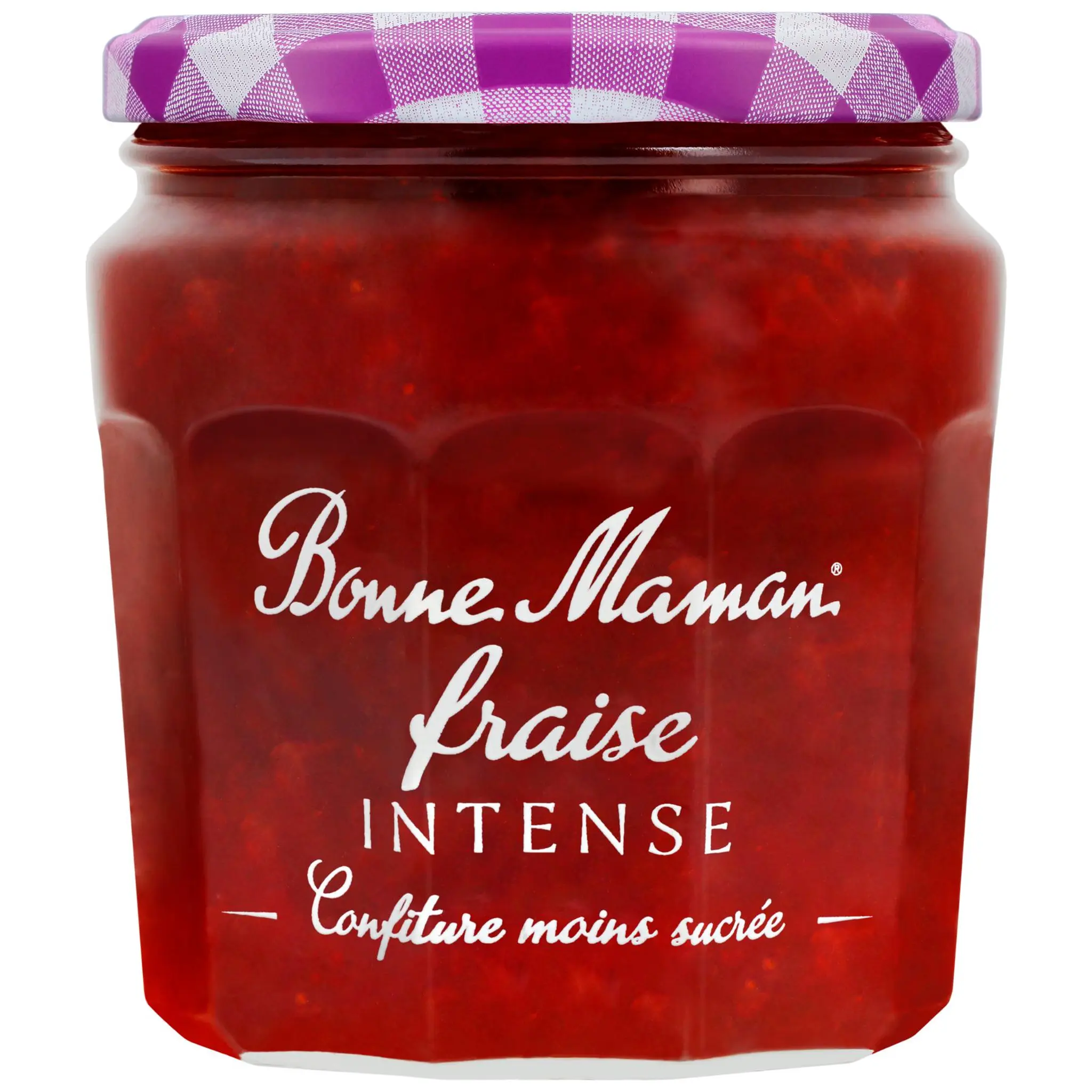 BONNE MAMAN Intense confiture de fraise moins sucrée
