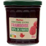 AUCHAN Confiture extra framboise