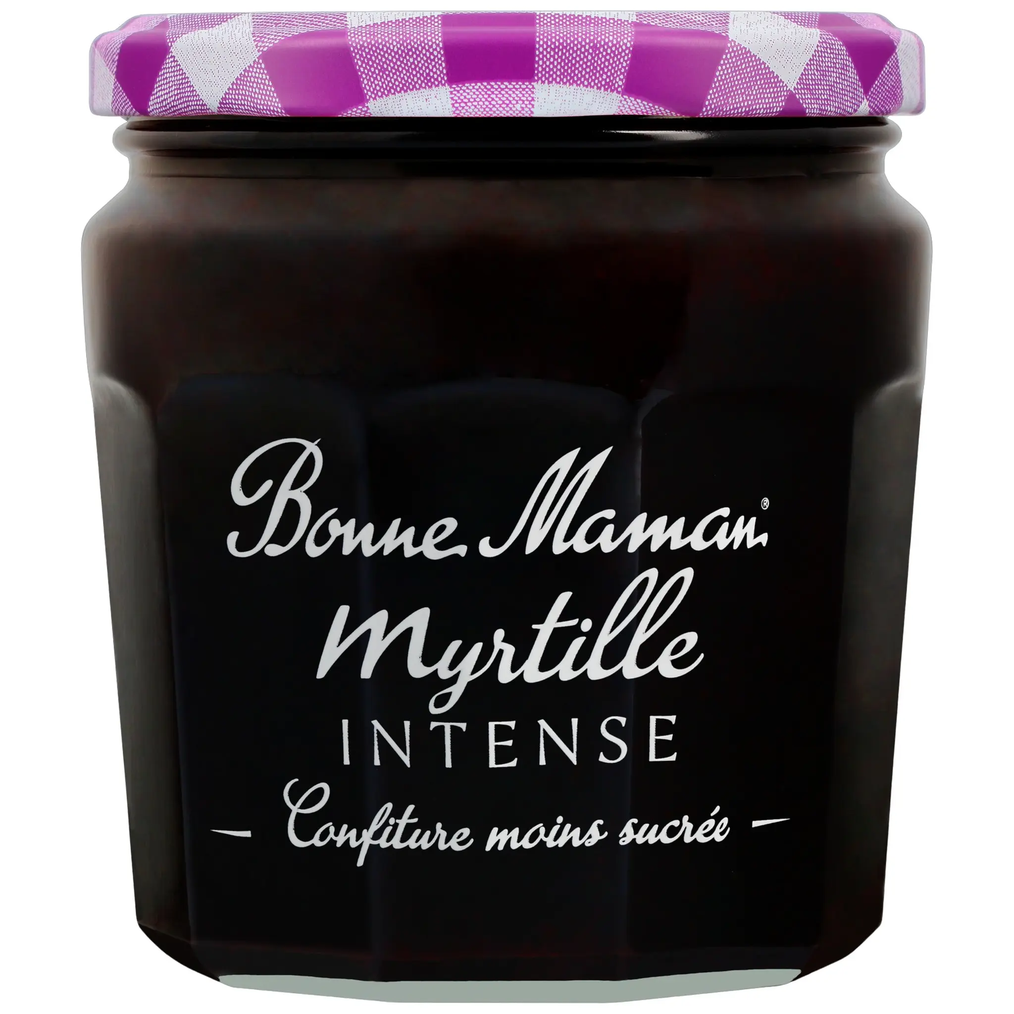 BONNE MAMAN Intense confiture de myrtille moins sucrée