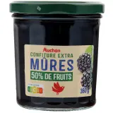 AUCHAN Confiture extra de mûres