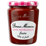 BONNE MAMAN Confiture de fraise sans morceaux 70% de fruits