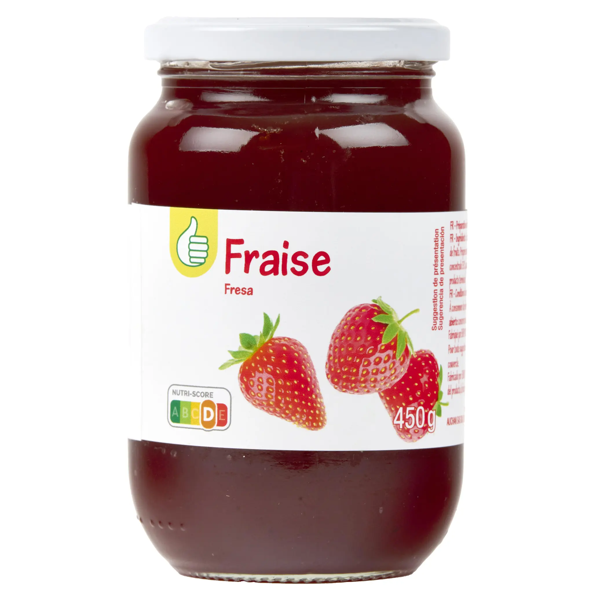 POUCE Préparation de fraises