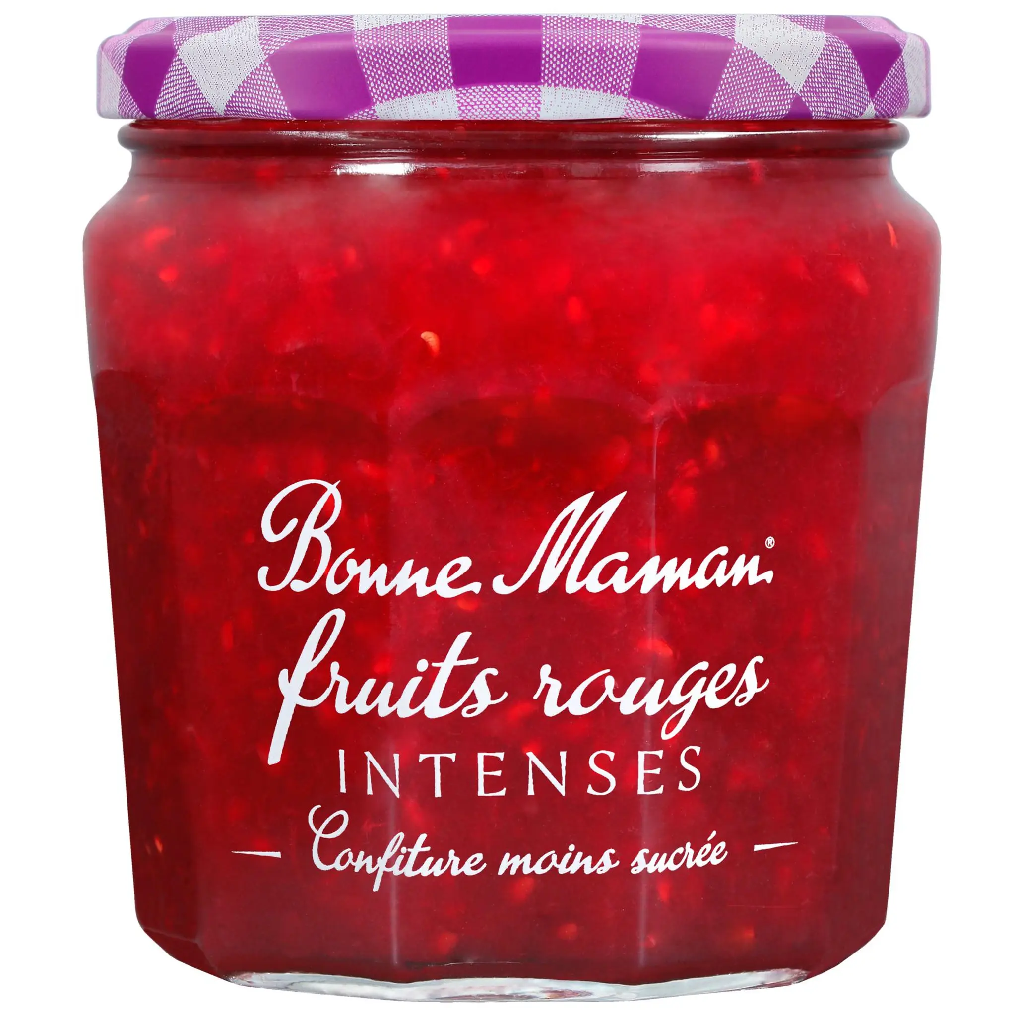 BONNE MAMAN Intense confiture de fruits rouges moins sucrée