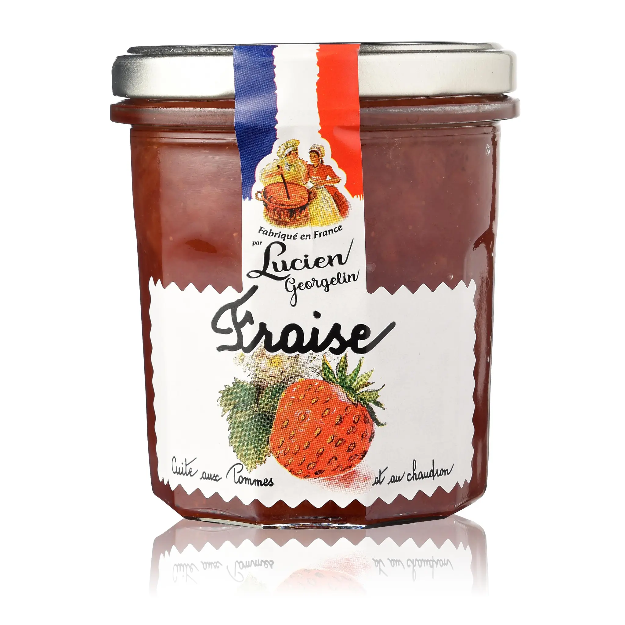 LUCIEN GEORGELIN Confiture de fraises cuite au chaudron