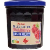 AUCHAN Gelée extra de framboises