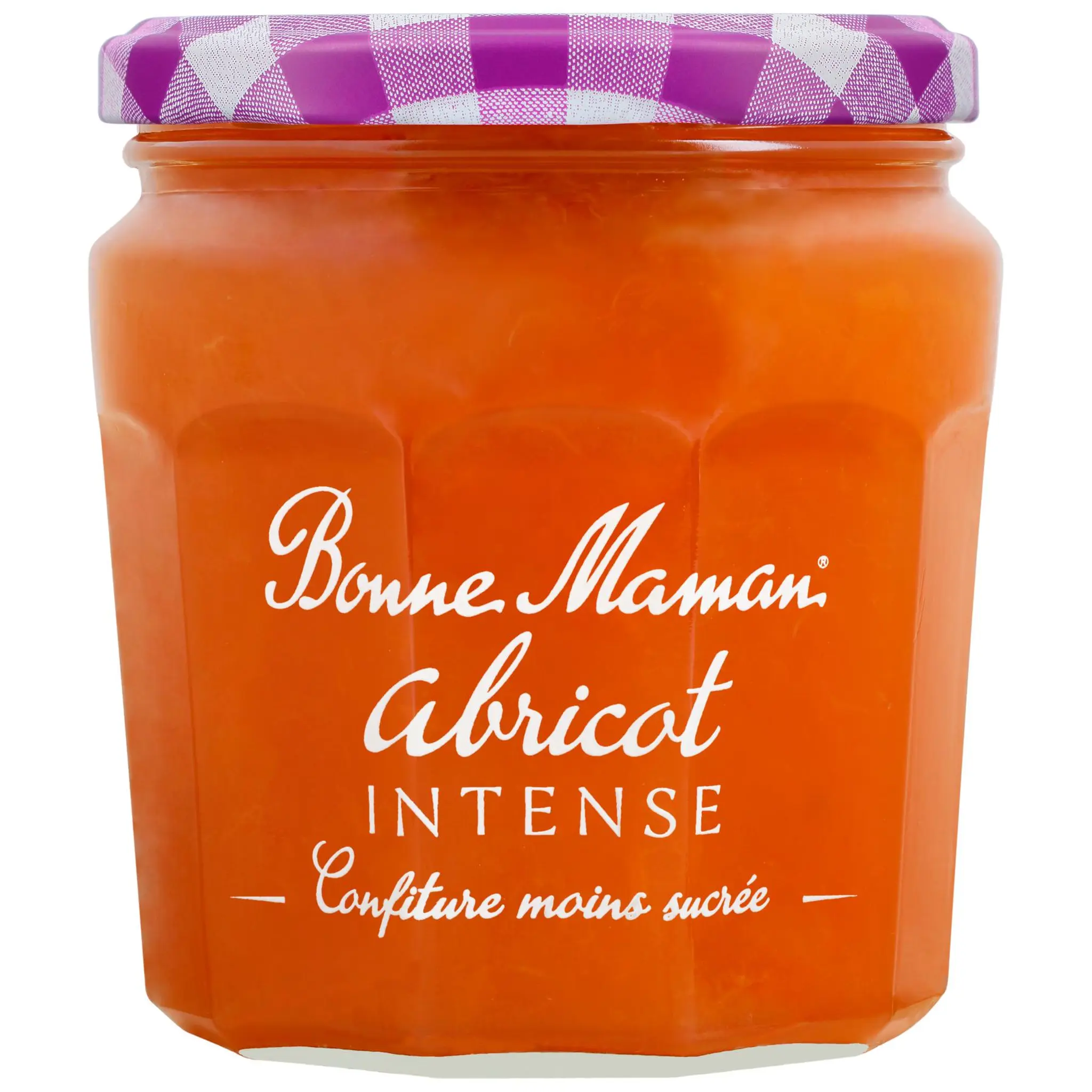 BONNE MAMAN Intense confiture d'abricot moins sucrée