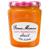 BONNE MAMAN Confiture d'abricot sans morceaux 70% de fruits