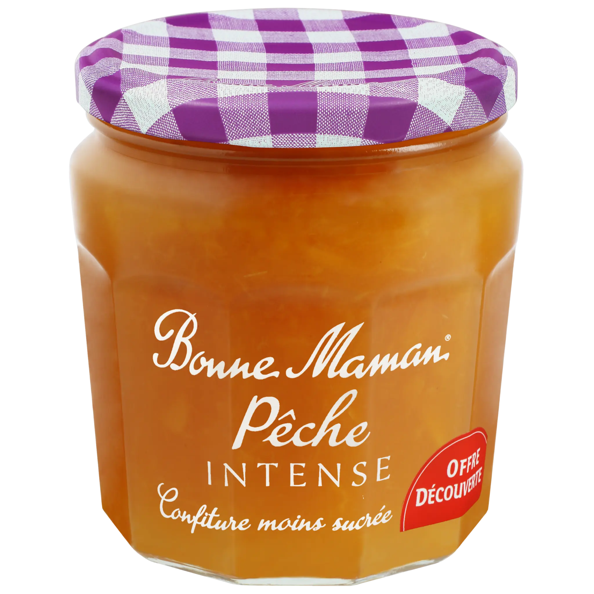 BONNE MAMAN Confiture de pêches allégée en sucres