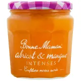 BONNE MAMAN Confiture abricot et mangue intenses moins sucrée