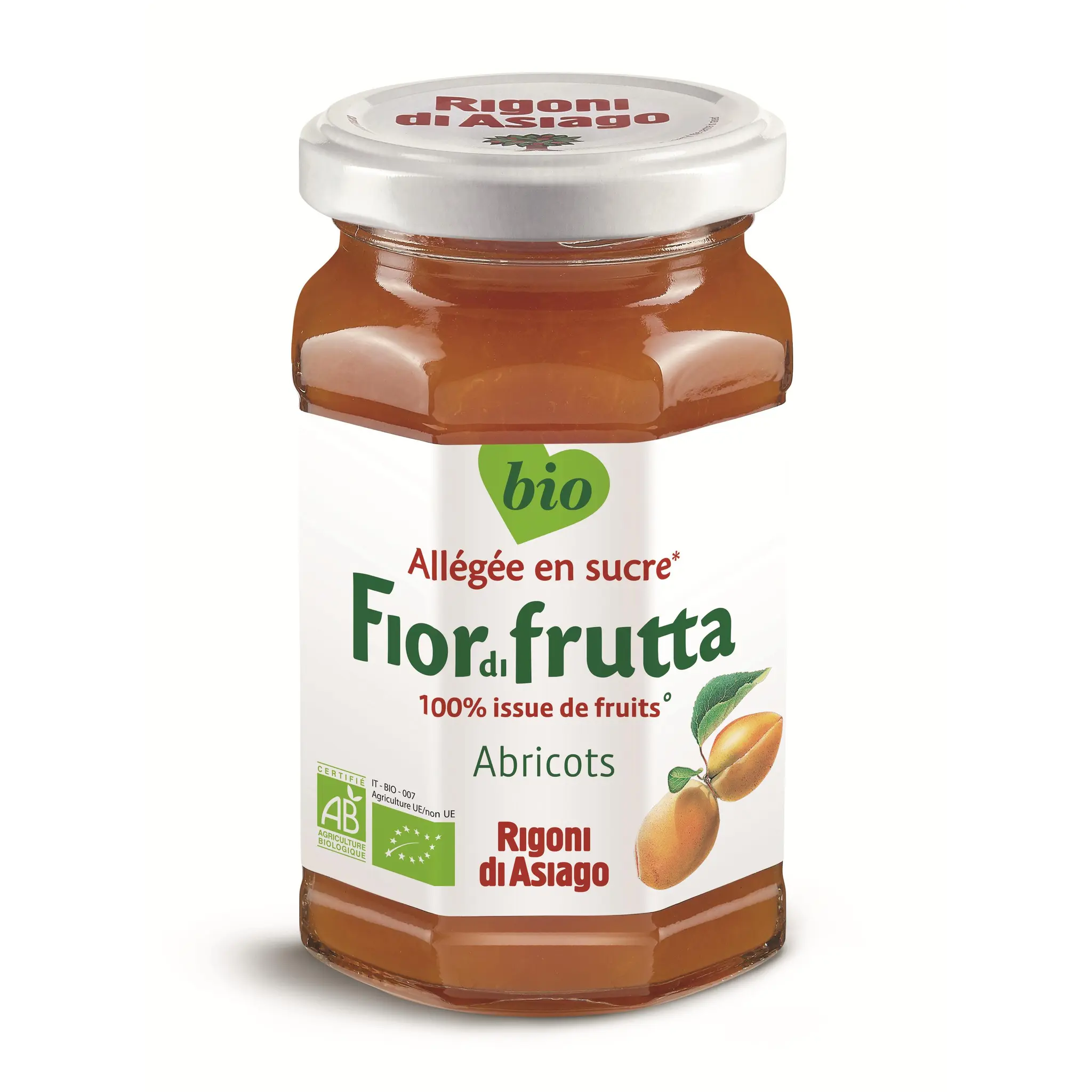 FIORDIFRUTTA Confiture d'abricots bio