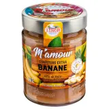 M'AMOUR Confiture extra banana au sucre de canne