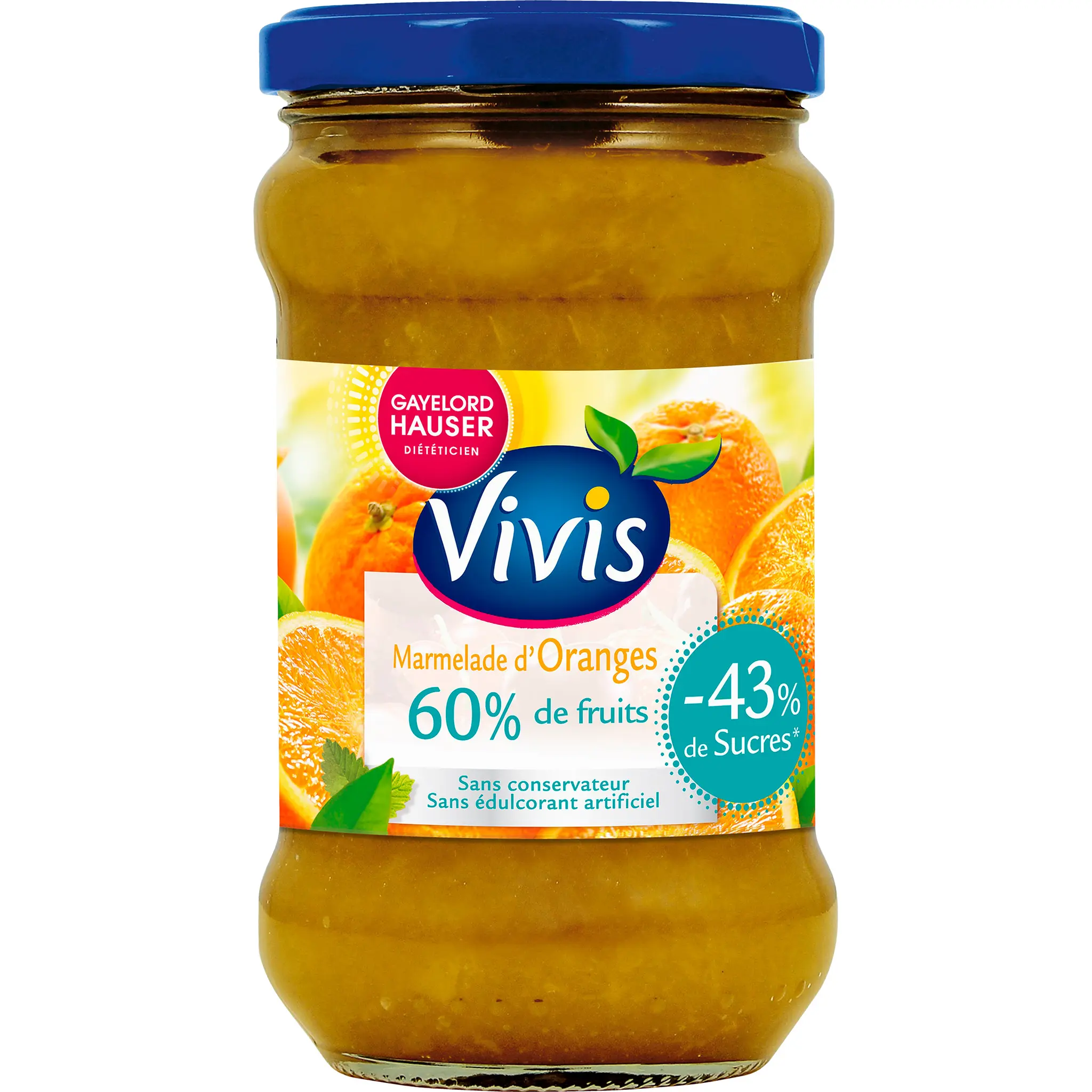 GAYELORD HAUSER Marmelade d'orange au fructose
