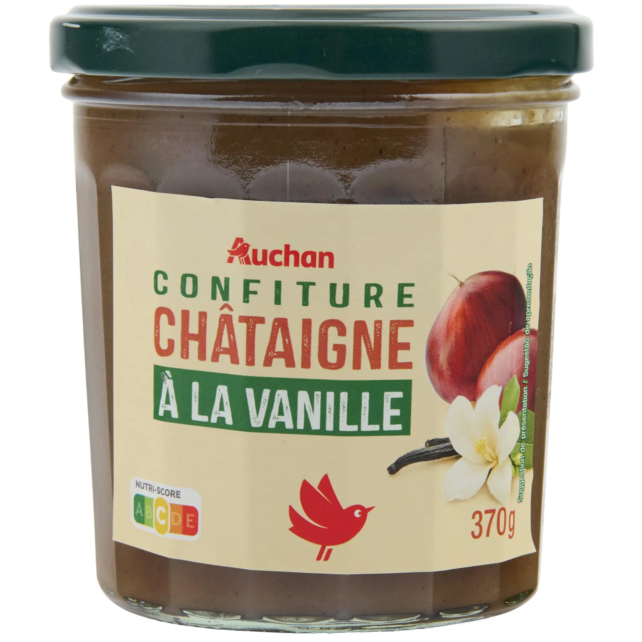 AUCHAN Crème de marron à la vanille
