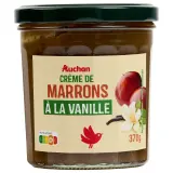 AUCHAN Crème de marron à la vanille