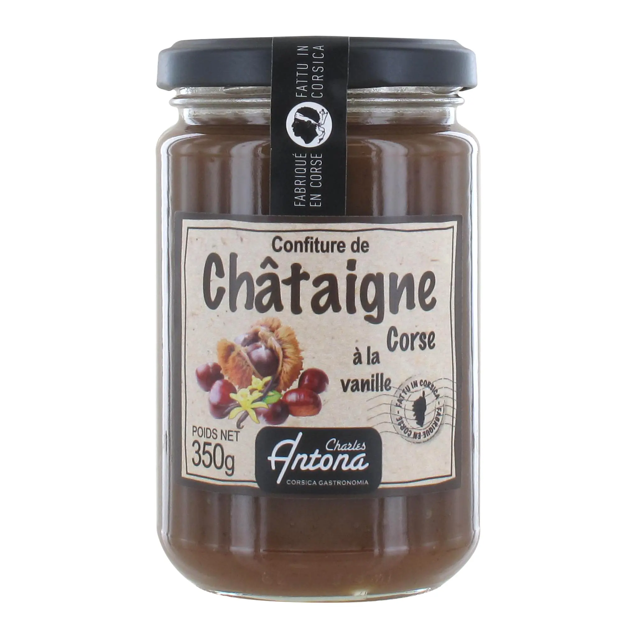 CHARLES ANTONA Confiture de châtaigne Corse à la vanille