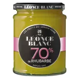 LEONCE BLANC Confiture de rhubarbe 70%