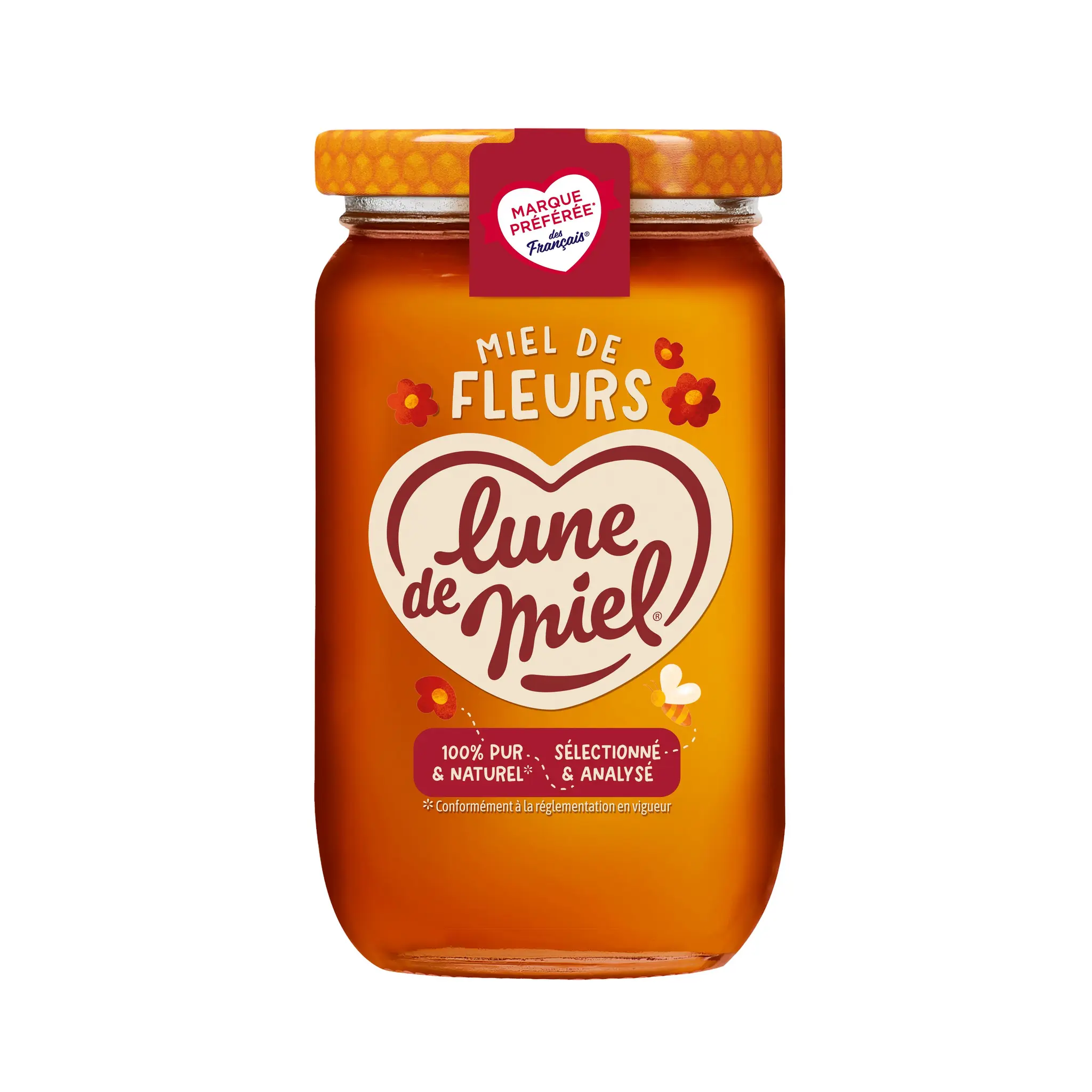 LUNE DE MIEL Miel de fleurs liquide