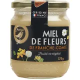 AUCHAN FILIERE CULTIVONS LE BON Miel crémeux de fleurs de Franche-Comté frais et boisé