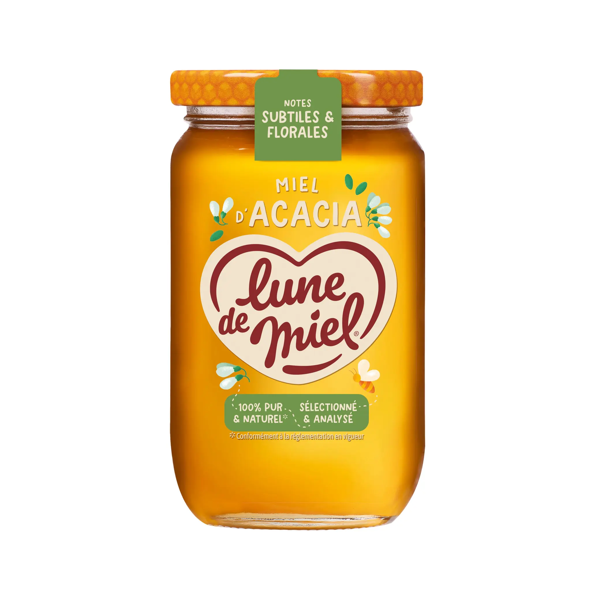 LUNE DE MIEL Miel d'acacia liquide
