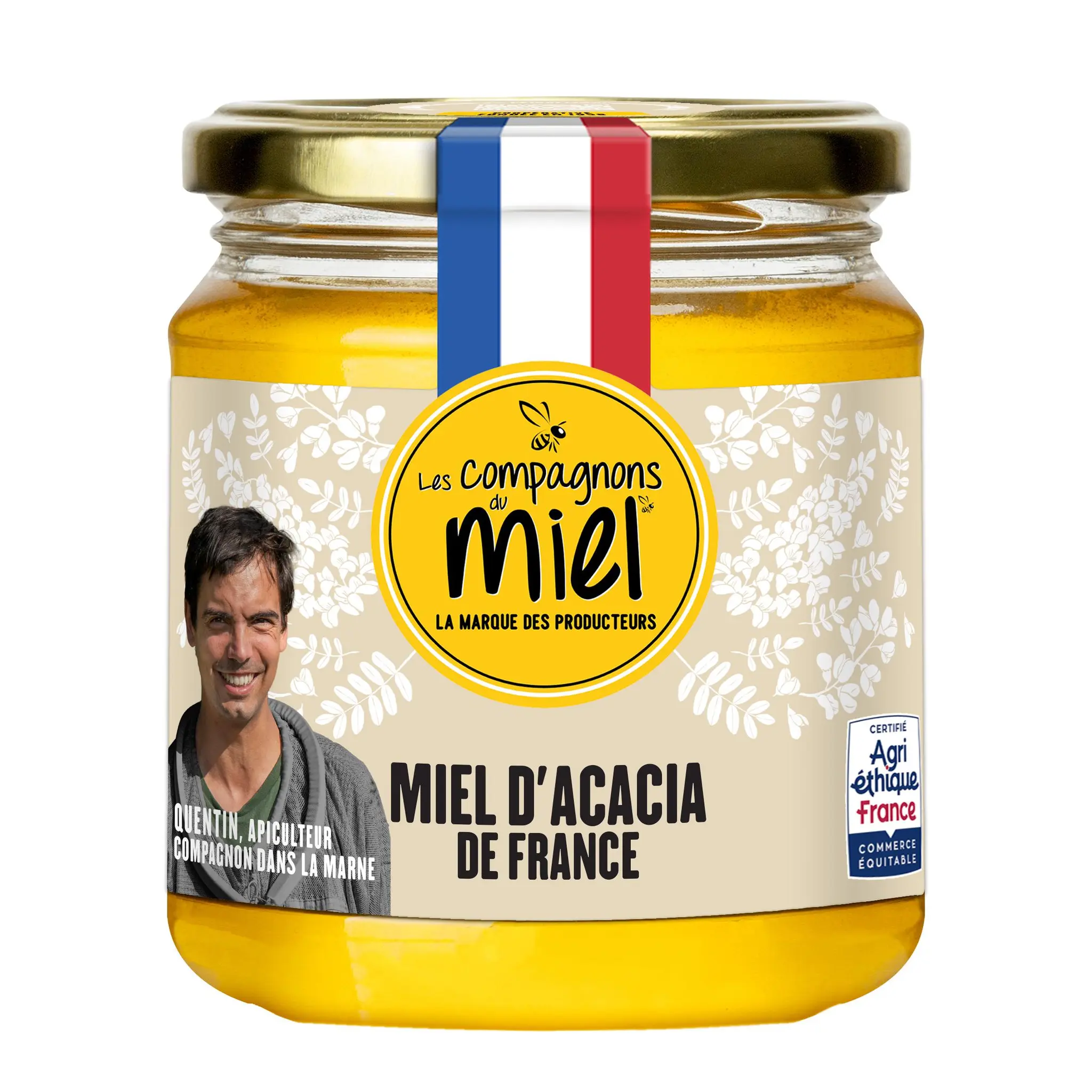 LES COMPAGNONS DU MIEL Miel liquide d'Acacia de France
