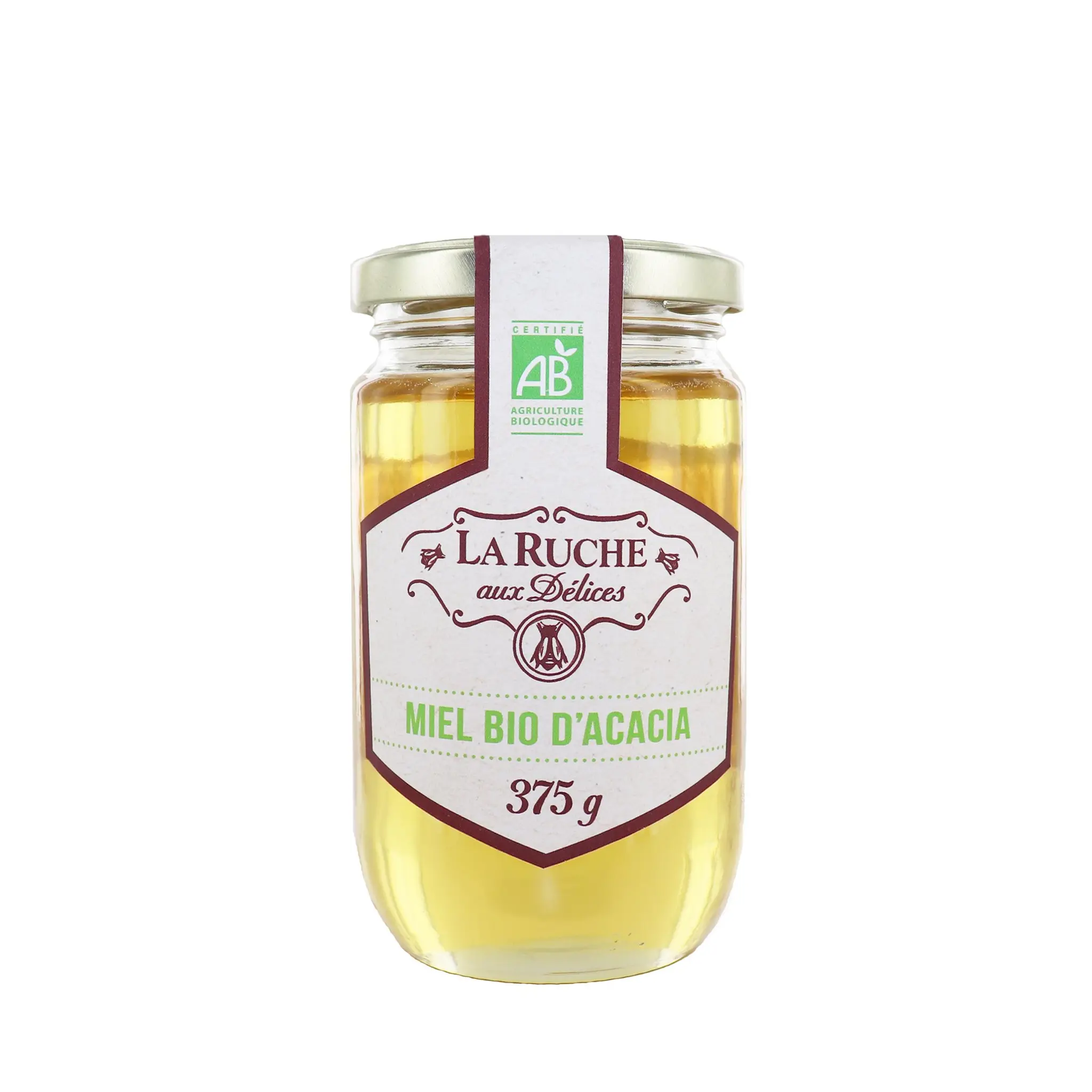 LA RUCHE AUX DELICES Miel liquide d'Acacia bio