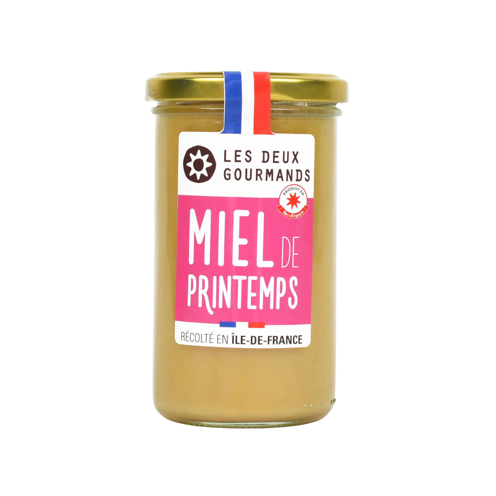 LES DEUX GOURMANDS Miel crémeux de printemps en pot