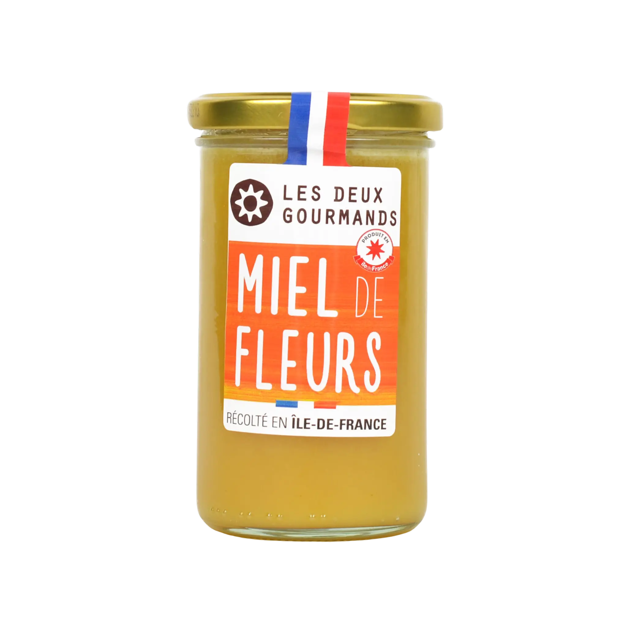 LES DEUX GOURMANDS Miel crémeux de fleurs en pot