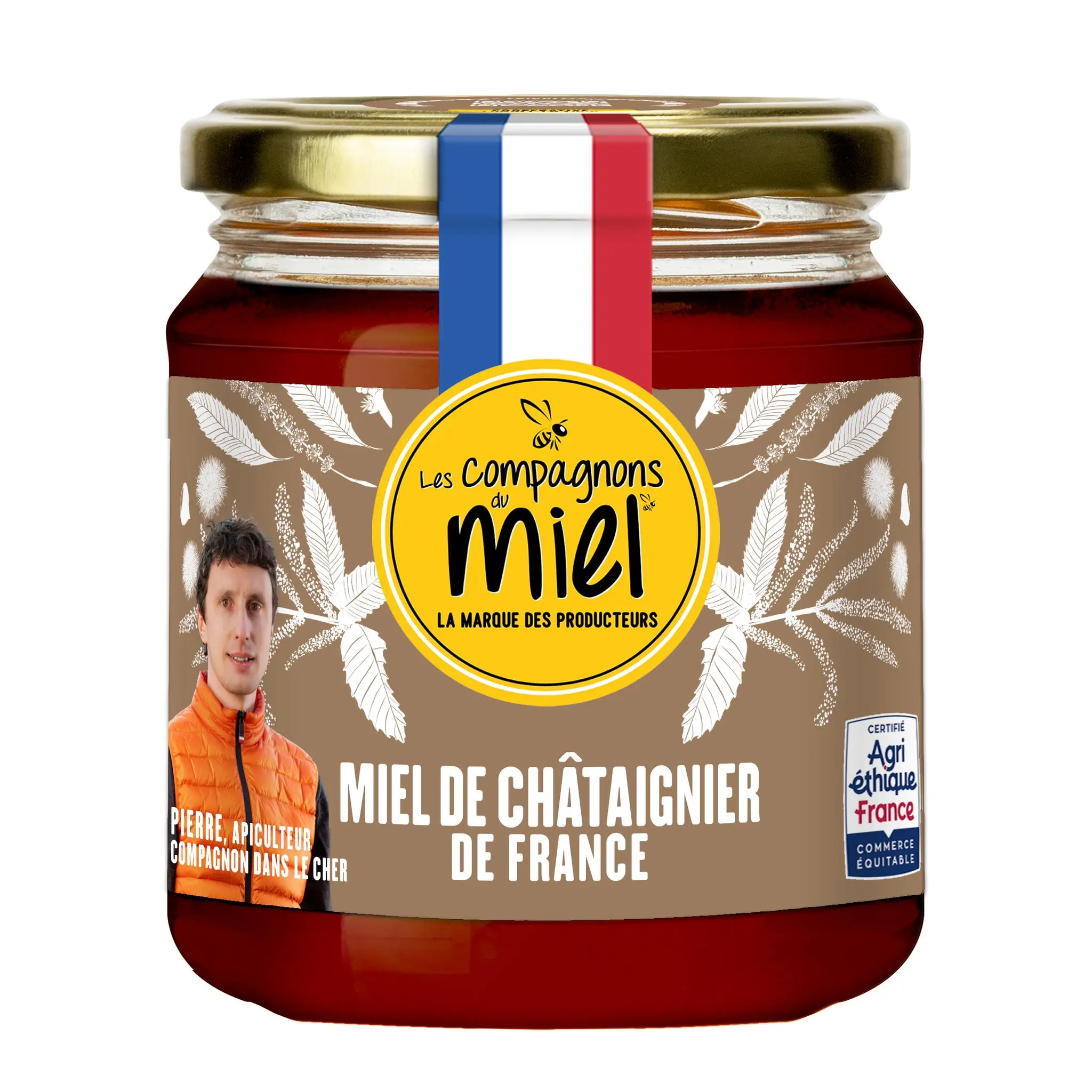 LES COMPAGNONS DU MIEL Miel de châtaignier de France
