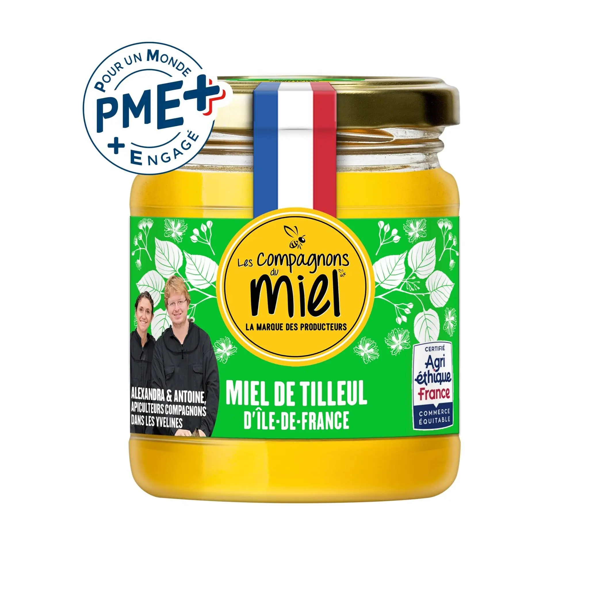 LES COMPAGNONS DU MIEL Miel de tilleul d'Île-de-France