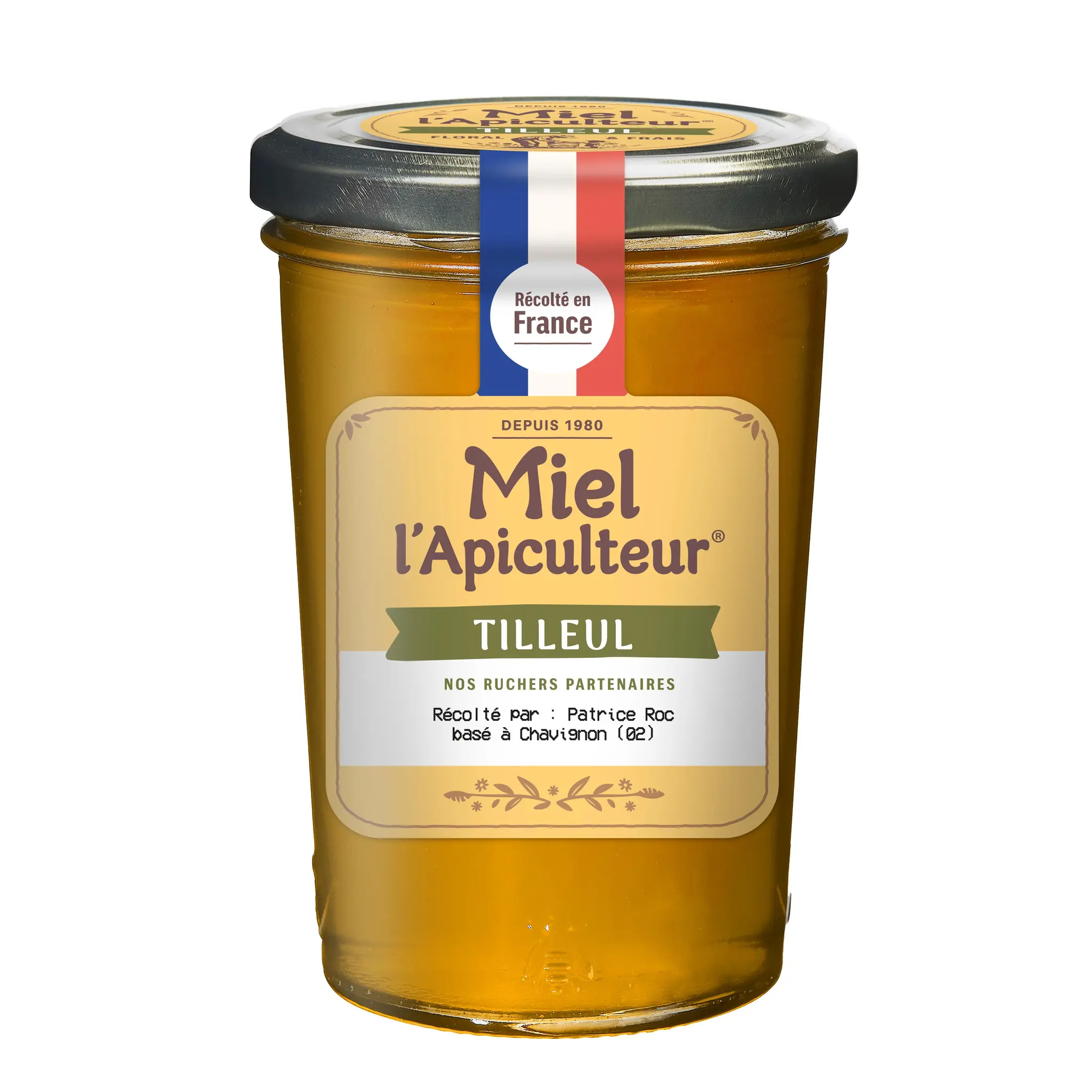 MIEL L'APICULTEUR Miel de tilleul récolté en France