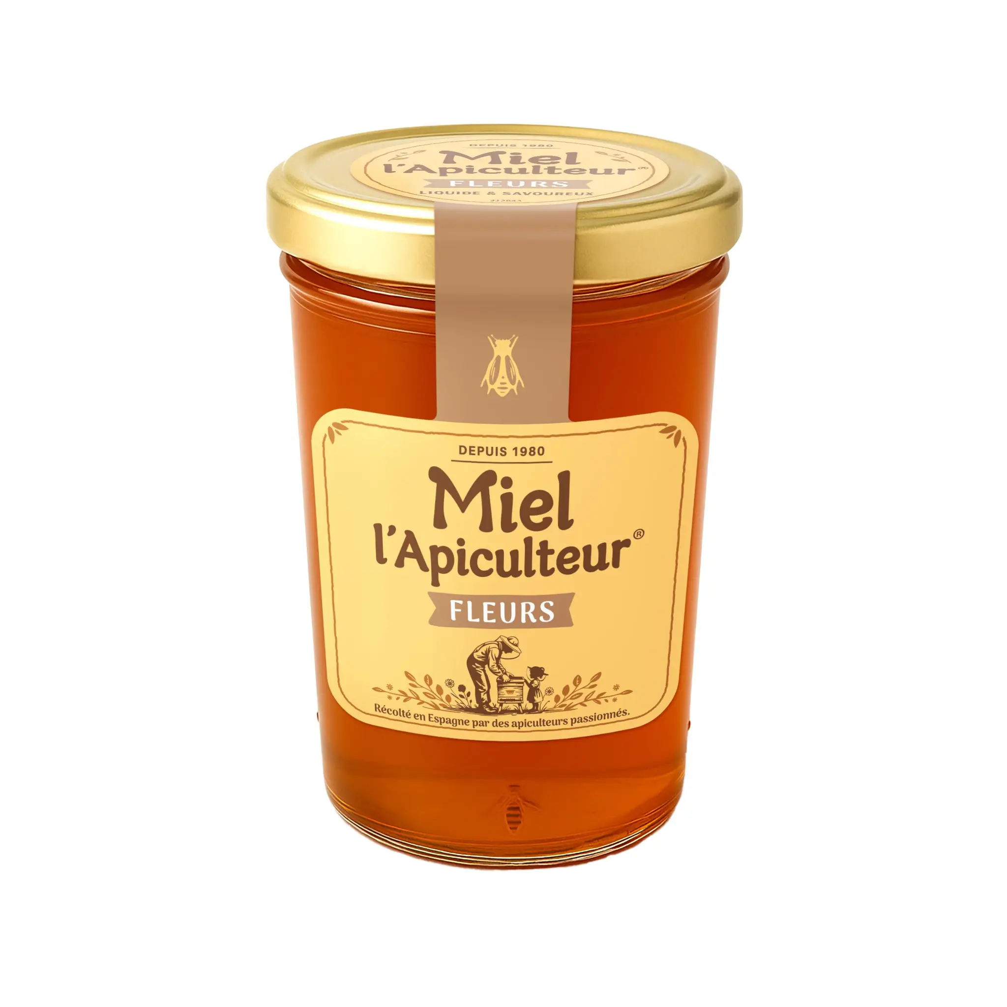 MIEL L'APICULTEUR Miel de fleurs liquide en pot